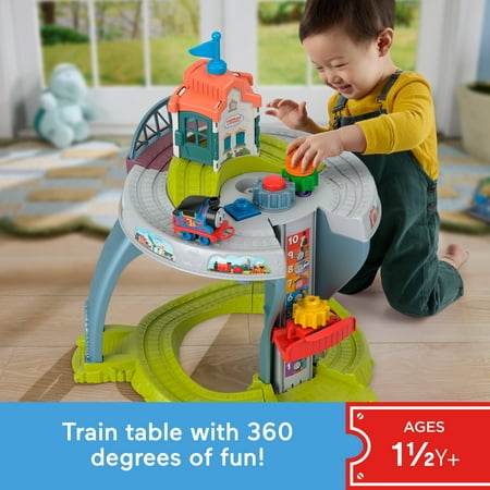Thomas & Friends My First Train Table Toddler Toy with Track & Fine Motor Activities