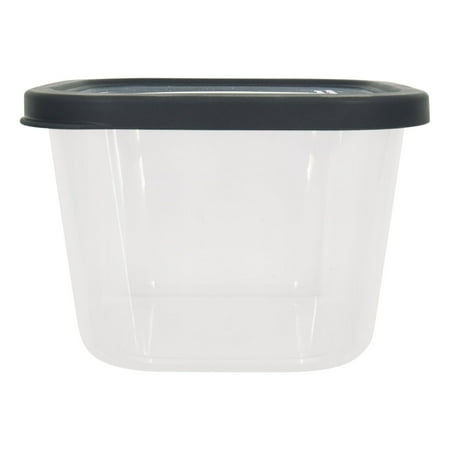Mainstays Gray Plastic Microwave Safe Food Storage Container (20 Count)