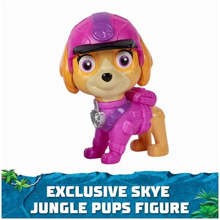 PAW Patrol Jungle Pups, Skye Falcon Vehicle with Figure, Toys for Kids Ages 3 and Up