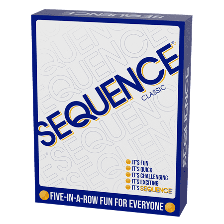 Sequence Game, 10.3" x 8.1" x 2.31"