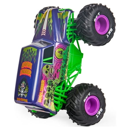 Monster Jam Grave Digger Freestyle Force RC Monster Truck, 1:15 Scale