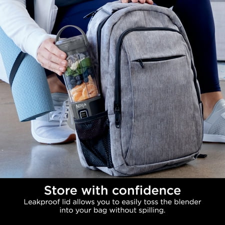 Ninja Blast 16 oz. Personal Portable Blender with Leak Proof Lid & Easy Sip Spout, Perfect for Smoothies, Black, BC100BK