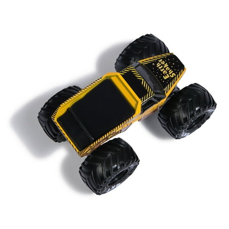 Monster Jam, Official Earth Shaker Monster Truck, Die-Cast Vehicle, 1:64 Scale, Kids Toys for Boys Ages 3 and up