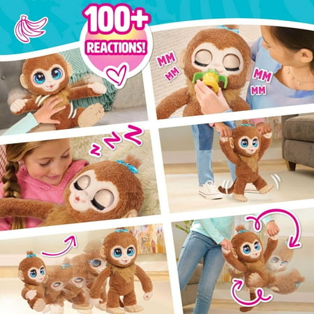 furReal Peanut the Playful Monkey Interactive Toy Kids Toys for Ages