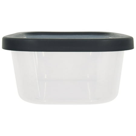 Mainstays Gray Plastic Microwave Safe Food Storage Container (20 Count)