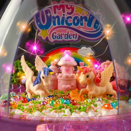 Flooyes Unicorn Terrarium Garden Craft Kit