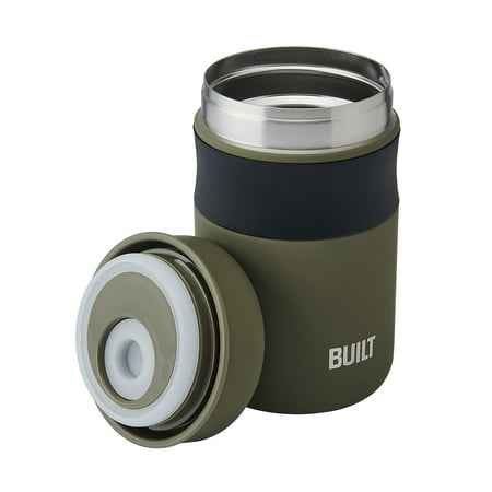 Built 16oz Double Wall Vacuum Insulated Food Jar Sage Green