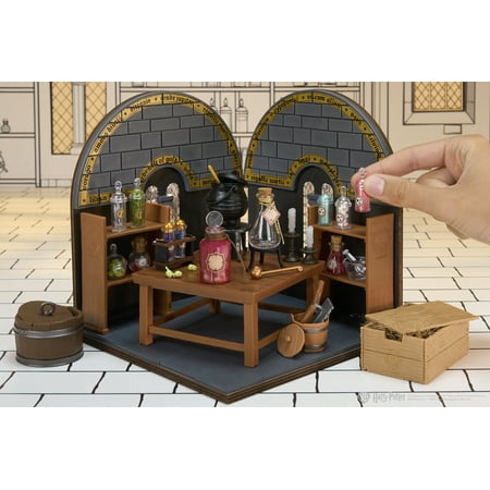 MGA's Miniverse Make It Mini Potions Class, Harry Potter Mini Collectibles, Building Set, 100+ Pieces, DIY, Resin, 8+