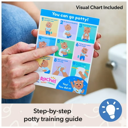 Ms. Rachel Official Potty Time with Bean Doll for 18 Months - 3+ Years