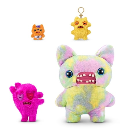 Fuggler New Fuggs on the Block 9 inch (Captain Cardiac), Funny Ugly Monster Soft Plush Toy by ZURU