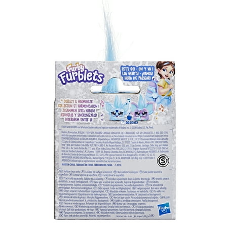 Furby Furblets Sno-Way Holiday Edition Mini Electronic Plush Toy for Girls & Boys 6+