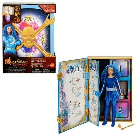 Disney Descendants: The Rise of Red The Sorcerer?s Cookbook with Doll, Fizz, Slime & Doll Reveal Surprises