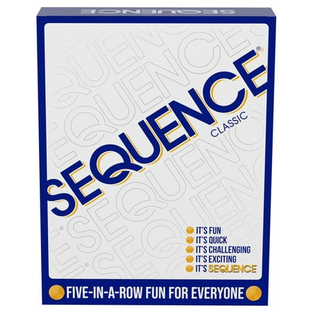 Sequence Game, 10.3" x 8.1" x 2.31"