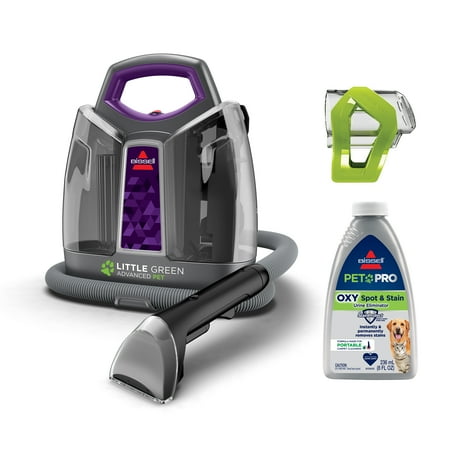 BISSELL Little Green Advanced Pet 2513W - Portable Carpet Cleaner - Unscented, BISSELL Little Green Advanced Pet