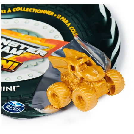 Monster Jam, Mini 1:87 Scale Mystery Collectible Monster Truck Vehicle Blind Bag (Styles May Vary)