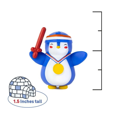 Pudgy Penguins Collectible Figures 1 Igloo Pack, 12 Styles to Collect (1 Random Figure)