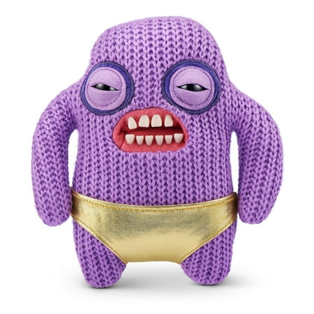 Fuggler Gold Fuggs 9 inch (Mr Needles), Funny Ugly Monster Soft Plush Collectible Toy by ZURU