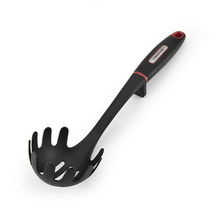 Farberware Soft Grips Plastic Pasta Server Black
