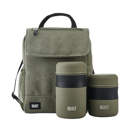 Built 16oz Double Wall Vacuum Insulated Food Jar Sage Green