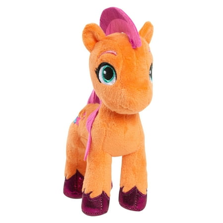My Little Pony 7-Inch Sunny Starscout Small Plush, Stuffed Animal, Horse Baby and Toddler Toys