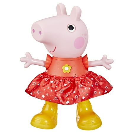 Peppa Pig Toys Peppa?s Muddy Puddles Party Doll, Musical Toys for Girls and Boys Ages 3+