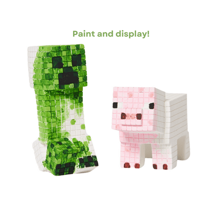 Minecraft Figurines DIY Paint Set Arts and Crafts for Kids