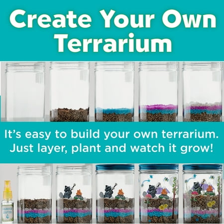 Creativity for Kids Grow N? Glow Terrarium ? Child Craft Activity for Boys and Girls