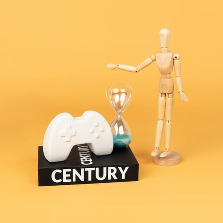 Hello Hobby Paintable Ceramic Game Controller Unpainted for All Ages Unisex .8 oz Art & Craft Kits