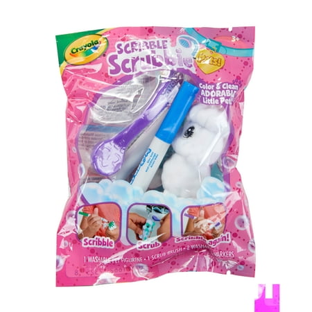 Crayola Scribble Scrubbie Pets 1 Ct Toy, Easter Basket Essentials, Coloring Toy, Kids Easter Toys