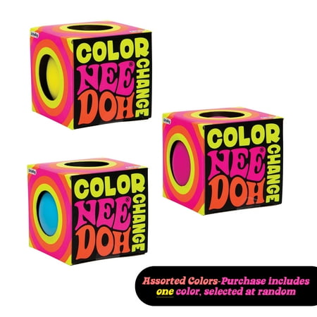 NeeDoh Color Change, Novelty Fidget Toy, Multiple Colors, Children Ages 3+