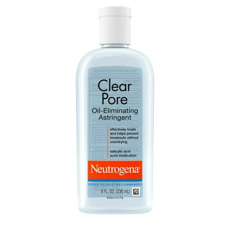 Neutrogena Clear Pore Oil-Eliminating Facial Astringent, 8 fl. oz
