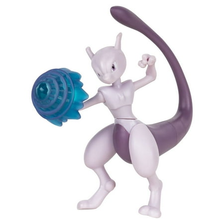 Pok?mon Battle Figure 2 Pack - Features 2-inch Mew & 4.5-Inch Mewtwo Battle Figures