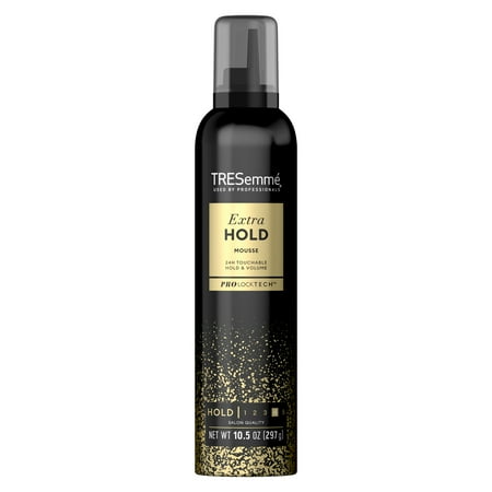 Tresemme Hair Mousse Extra Hold for 24H Touchable Hold & Volume with Pro Lock Tech 10.5 oz