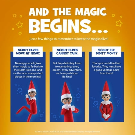 The Elf on the Shelf: A Christmas Tradition - Girl Scout Elf with Blue Eyes - Includes Artfully Illustrated Storybook, Keepsake Box and Official Adoption Certificate