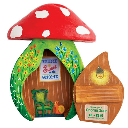 Creativity for Kids Gnome Garden Door: Arts and Crafts for Kids Ages 6-8+, Unisex Toys