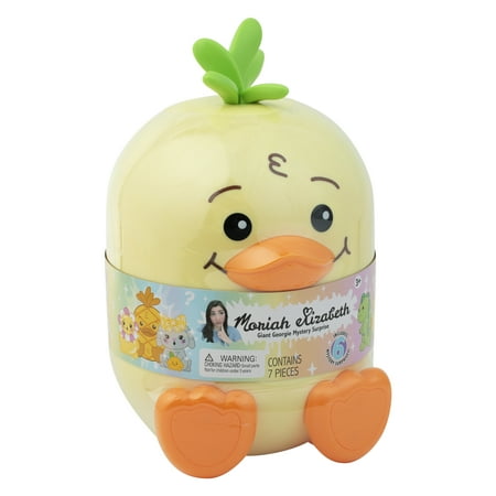 Moriah Elizabeth Giant Georgie Mystery Surprise Egg, Includes 6 inch Plush Toy and Other Surprises, Ages 3 and up