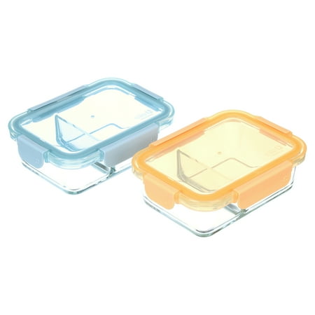 Ello Glass Microwave Safe Fruit, Vegetables Food Storage Container (2 Count)