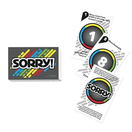 Sorry! Kids Board Game, Family Board Games for Kids, 2 to 4 Players, Non-Candy Easter Basket Stuffers Gifts, Ages 6+