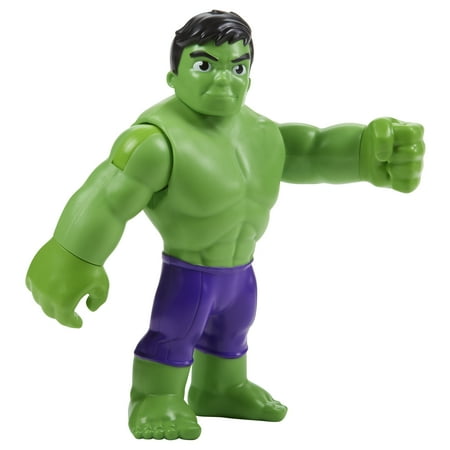 Marvel Spidey and His Amazing Friends Supersized Hulk Action Figure, Super Hero Toy