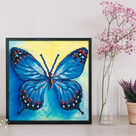 DIAMOND DOTZ? Butterfly Blues Special Edition Diamond Painting Kit