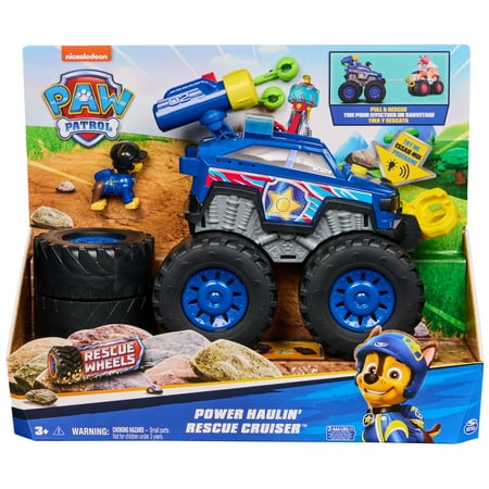 PAW Patrol: Rescue Wheels Chase?s Power Haulin? Cruiser with Lights, Sounds & Figure
