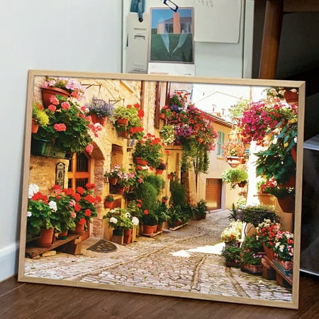 JYLMOOD Paint by Numbers Kit for Unisex Adults Beginner with Full Accessories, Easy Oil Painting Kits On Colored Canvas, 16x20in, Relaxing Art Craft, Other