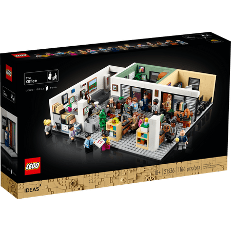 LEGO Ideas The Office US TV Show Series Dunder Mifflin Scranton Model Building Set, 21336