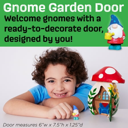 Creativity for Kids Gnome Garden Door: Arts and Crafts for Kids Ages 6-8+, Unisex Toys
