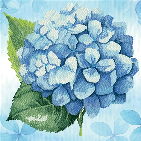 DIAMOND DOTZ? Blue Hydrangea Special Edition Diamond Painting Kit