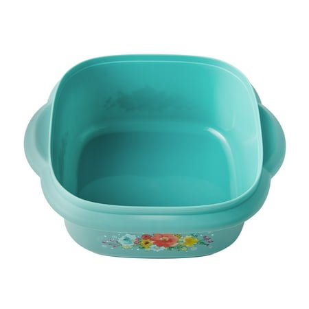 The Pioneer Woman 5 Cup Plastic Food Storage Container with Lid, Breezy Blossom, 5 Cup