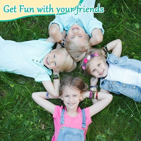 Iflove Friendship Bracelet Making Kit,Arts Crafts for Child Kids 6-12 Years,DIY Bracelet Making Kit Girls