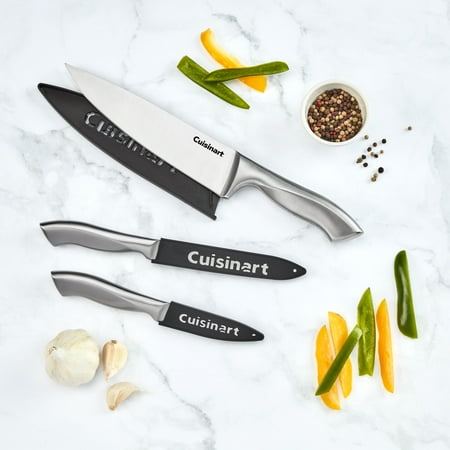 Cuisinart Classic 3pc Stainless Steel Chef Knife Set, CE88SS-3PCS3