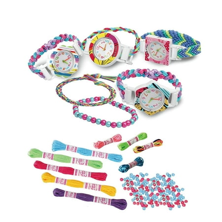William Bracelet Making Kit for Girls, Arts and Crafts Toys for Kids Age 6 7 8 9 10 11 12 Years Old, Bracelet String and Rewarding Activity, DIY Christmas and Birthday Gifts for Teen Girls