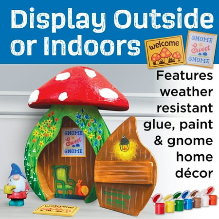 Creativity for Kids Gnome Garden Door: Arts and Crafts for Kids Ages 6-8+, Unisex Toys